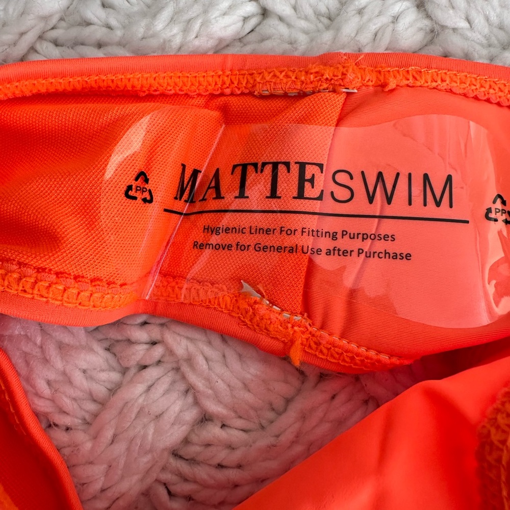 ✨MatteSwim one piece swimsuit never before worn good/Fair condition.✨ - Picture 5 of 5